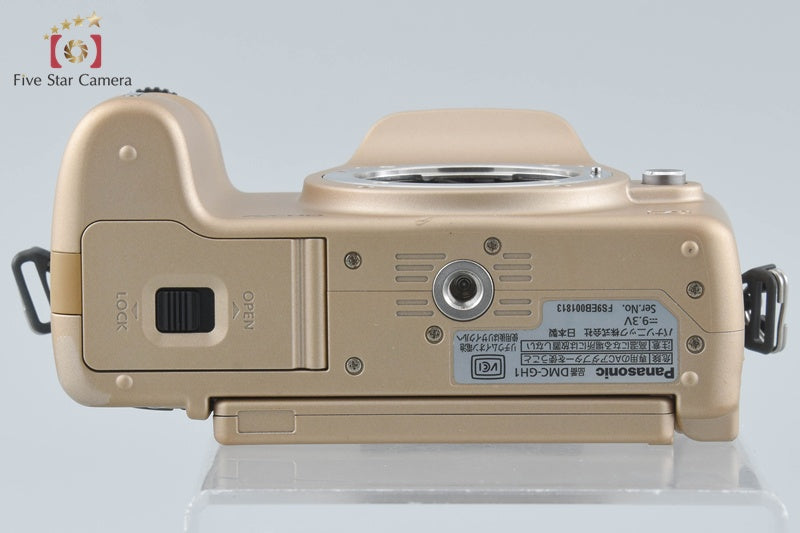 Panasonic LUMIX DMC-GH1 Gold 12.1MP Digital Camera [Japanese Language Only]