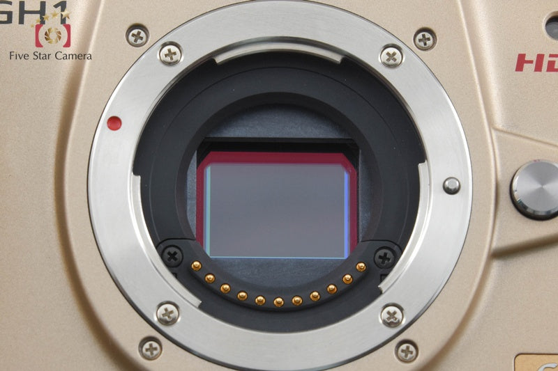 Panasonic LUMIX DMC-GH1 Gold 12.1MP Digital Camera [Japanese Language Only]