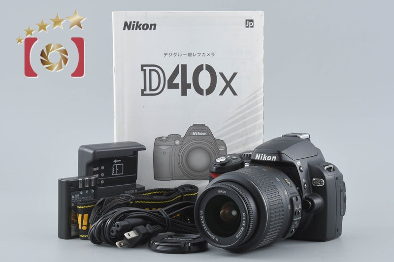 Nikon D40x 10.2 MP DSLR Camera + AF-S DX NIKKOR 18-55mm f/3.5-5.6 G VR