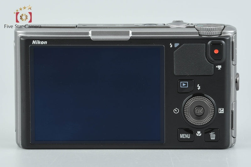 Nikon COOLPIX S9500 Proud Silver 18.1 MP Digital Camera