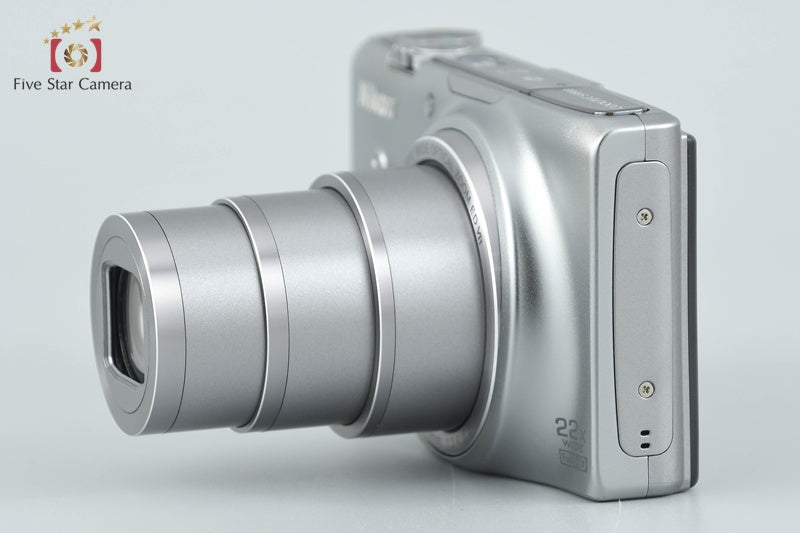 Nikon COOLPIX S9500 Proud Silver 18.1 MP Digital Camera