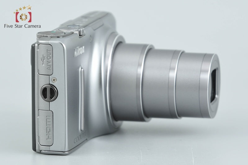 Nikon COOLPIX S9500 Proud Silver 18.1 MP Digital Camera