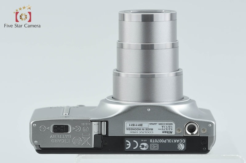 Nikon COOLPIX S9500 Proud Silver 18.1 MP Digital Camera