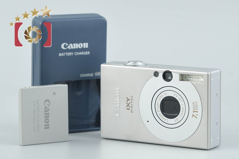 Canon IXY Digital 10 Silver 7.1 MP Digital Camera