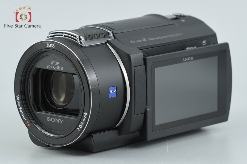 SONY HANDYCAM FDR-AX45 Black Digital Camcorder w/ Box [Multiple Languages]