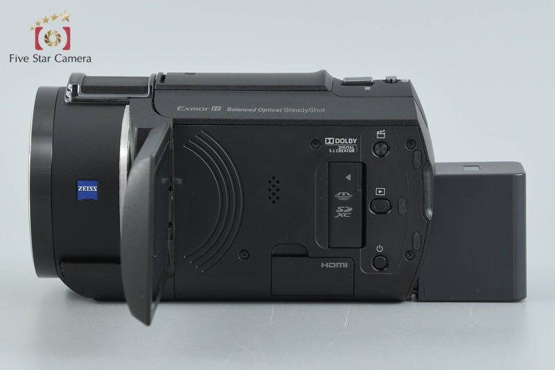 SONY HANDYCAM FDR-AX45 Black Digital Camcorder w/ Box [Multiple Languages]