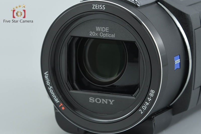 SONY HANDYCAM FDR-AX45 Black Digital Camcorder w/ Box [Multiple Languages]