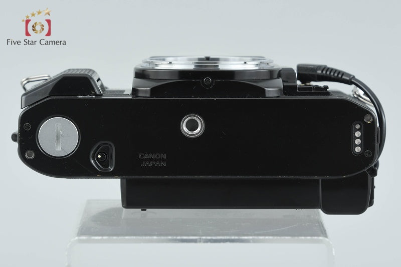 Canon AE-1 PROGRAM Black 35mm SLR Film Camera w/ Data Back A