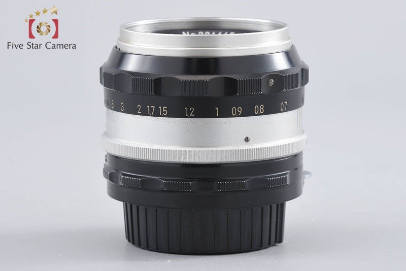 Nikon NIKKOR-S Auto 50mm f/1.4 Non Ai Lens