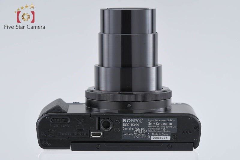 Sony Cyber-Shot DSC-HX99 Black 18.2 MP Digital Camera [Japanese Language Only]