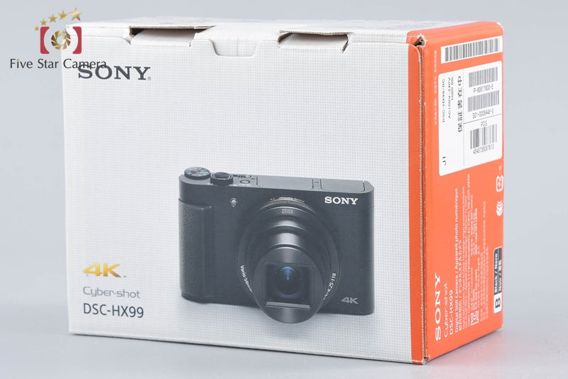 Sony Cyber-Shot DSC-HX99 Black 18.2 MP Digital Camera [Japanese Language Only]