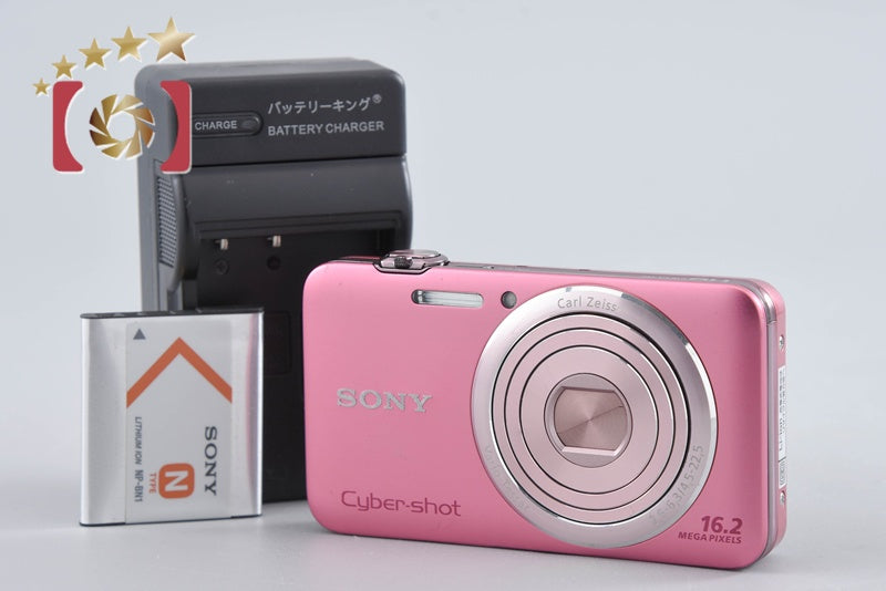 SONY Cyber-shot DSC-WX30 Pink 16.2 MP Digital Camera [Japanese Language Only]