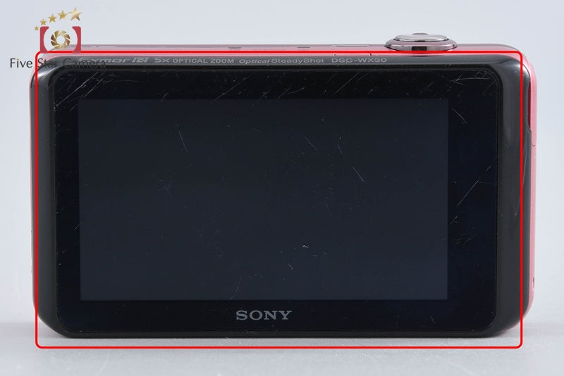 SONY Cyber-shot DSC-WX30 Pink 16.2 MP Digital Camera [Japanese Language Only]