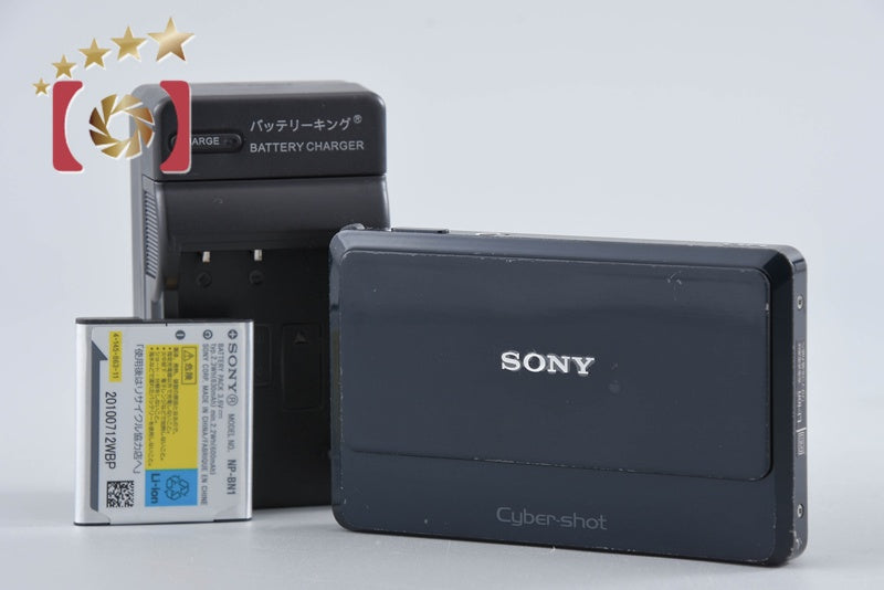 Sony Cyber-Shot DSC-TX7 Dark Blue 10.2MP Digital Camera [Japanese Language Only]