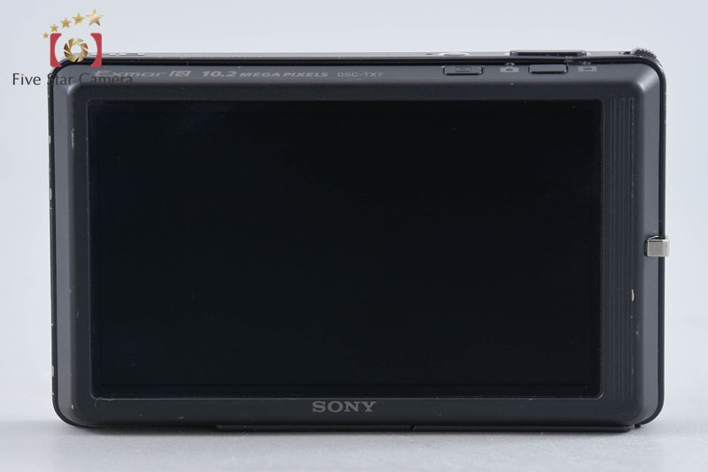Sony Cyber-Shot DSC-TX7 Dark Blue 10.2MP Digital Camera [Japanese Language Only]
