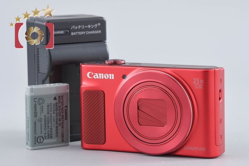 Canon PowerShot SX620 HS Red 20.2MP Digital Camera