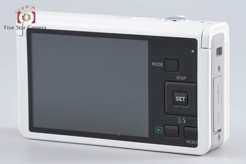 Casio HIGH SPEED EXILIM EX-ZR50 White 16.1 MP Digital Camera