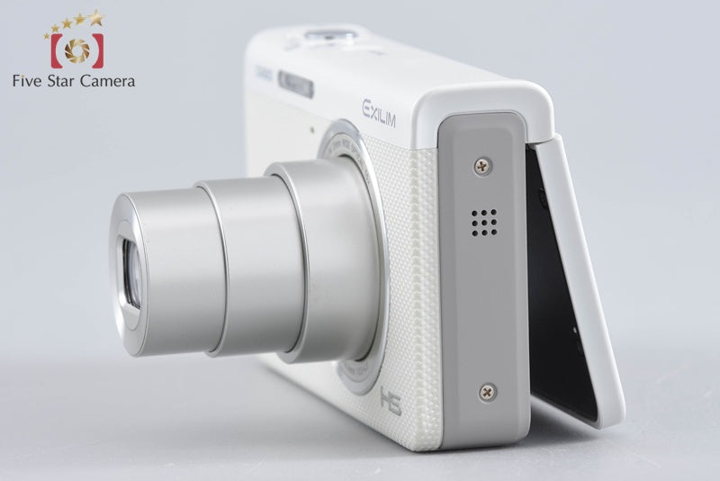 Casio HIGH SPEED EXILIM EX-ZR50 White 16.1 MP Digital Camera