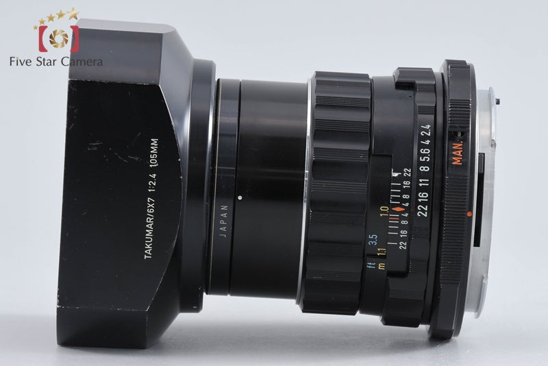 PENTAX SMC TAKUMAR 6x7 105mm f/2.4 for 6x7 / 67 / 67II 2026.08 Overhauled!!