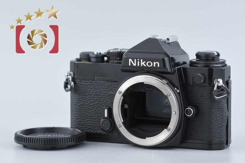 Nikon FE Black 35mm SLR Film Camera Body