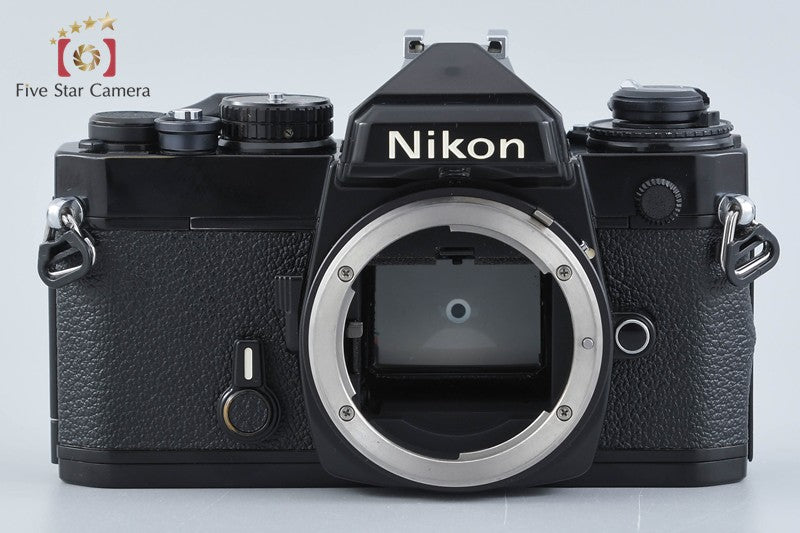 Nikon FE Black 35mm SLR Film Camera Body