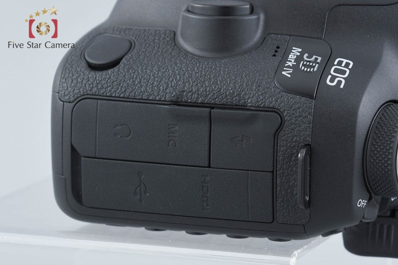 "Count 1,207" Canon EOS 5D Mark IV 30.4 MP Full Frame Digital Camera Body