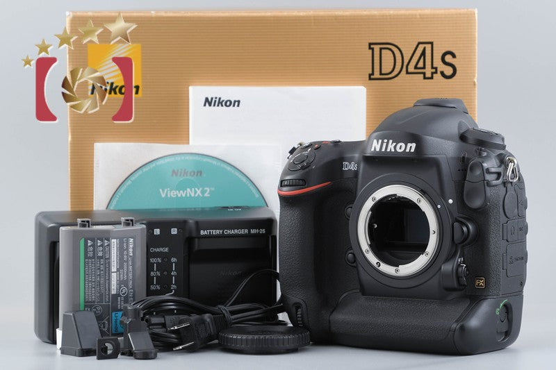 Nikon D4S 16.2 MP DSLR Camera Body w/ Box