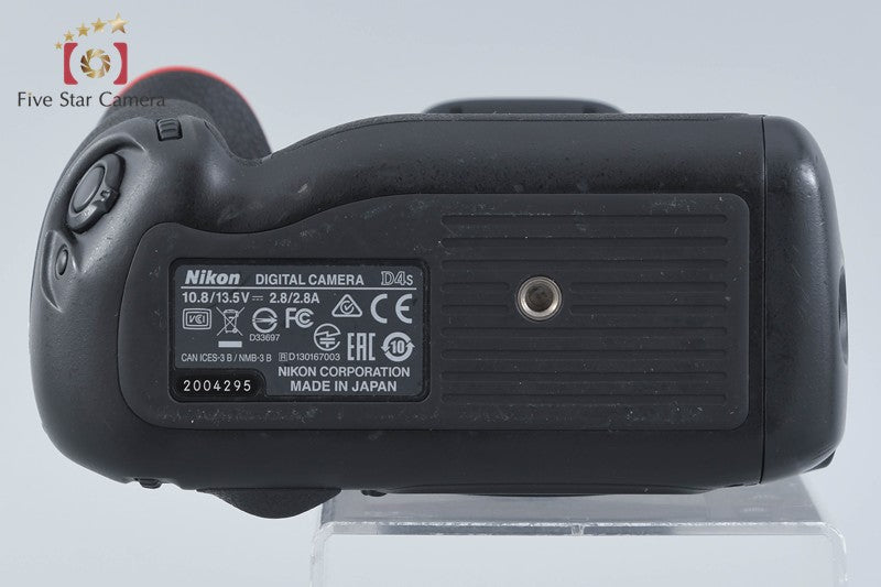Nikon D4S 16.2 MP DSLR Camera Body w/ Box