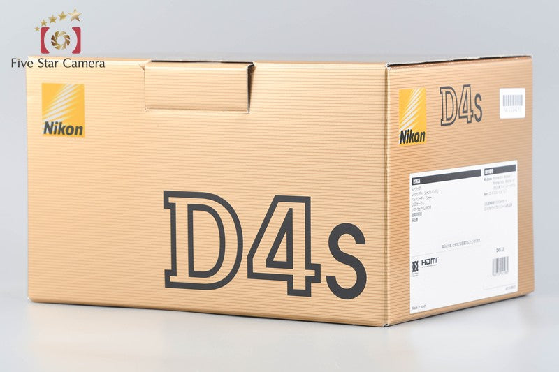 Nikon D4S 16.2 MP DSLR Camera Body w/ Box