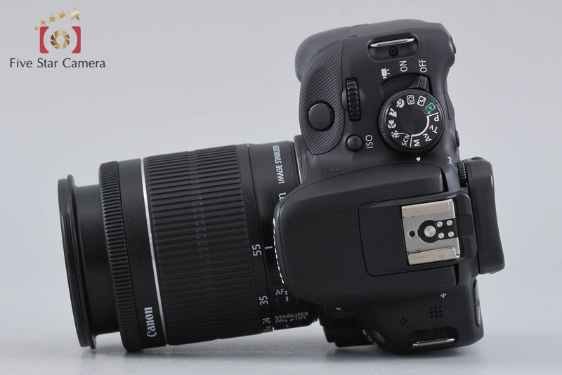 "Count 4,587" Canon EOS Kiss X7 / Rebel SL1 / 100D 18.0 MP 18-55 Lens w/ Box