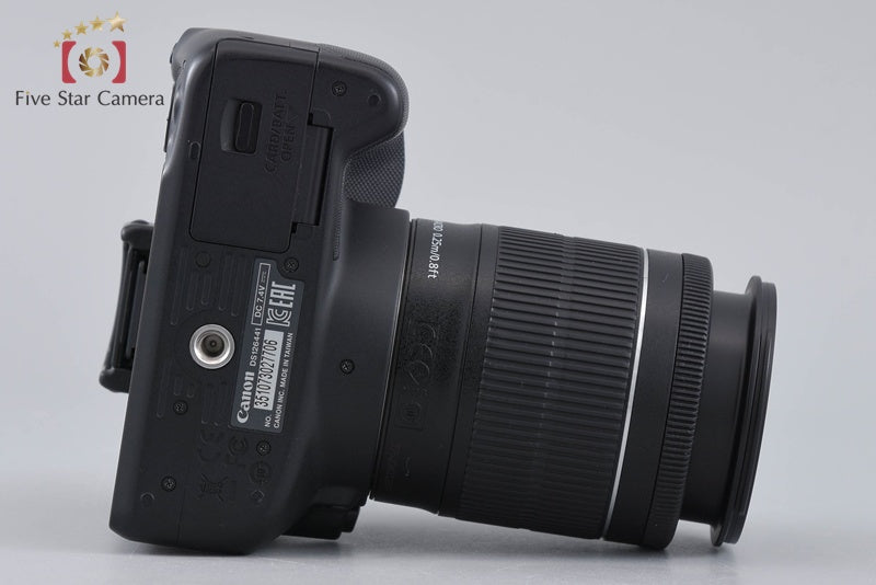 "Count 4,587" Canon EOS Kiss X7 / Rebel SL1 / 100D 18.0 MP 18-55 Lens w/ Box
