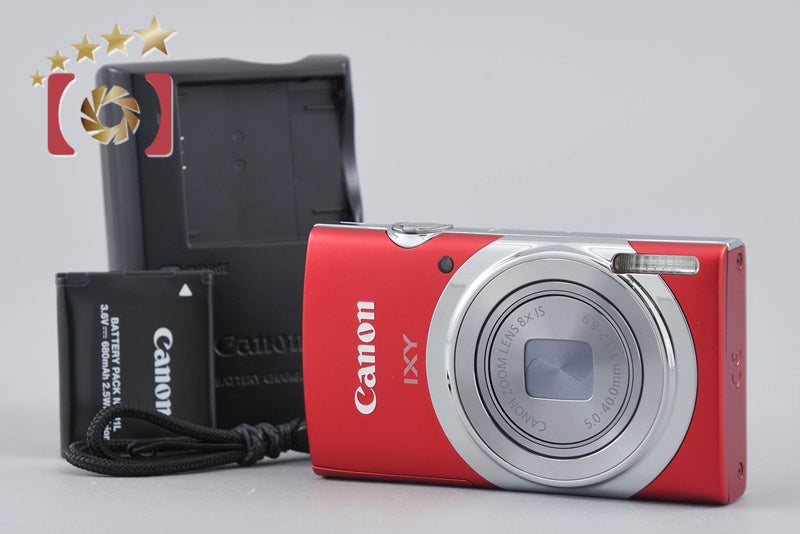 Canon IXY 130 Red 16.0 MP Digital Camera