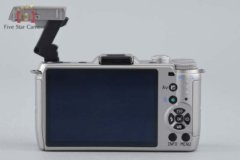"Shutter count 2,963" PENTAX Q7 Silver 12.4 MP Digital Camera 8.5 Lens