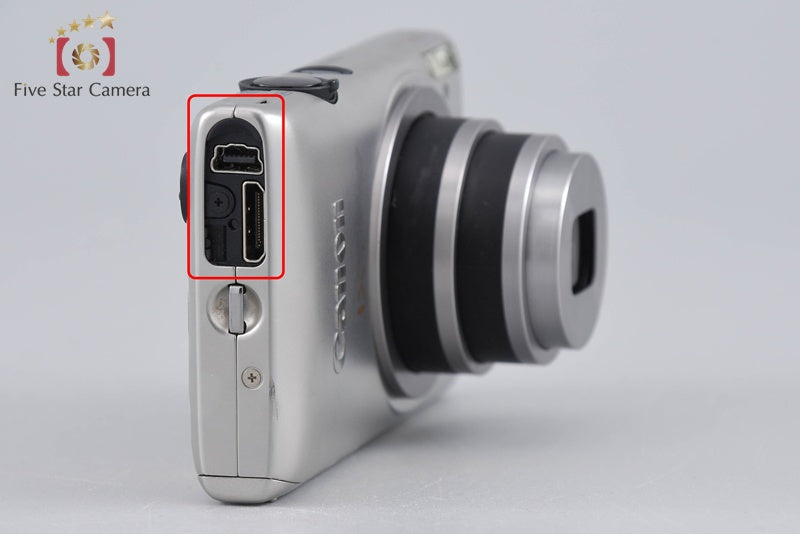 Canon IXY 410F Silver 12.1 MP Digital Camera