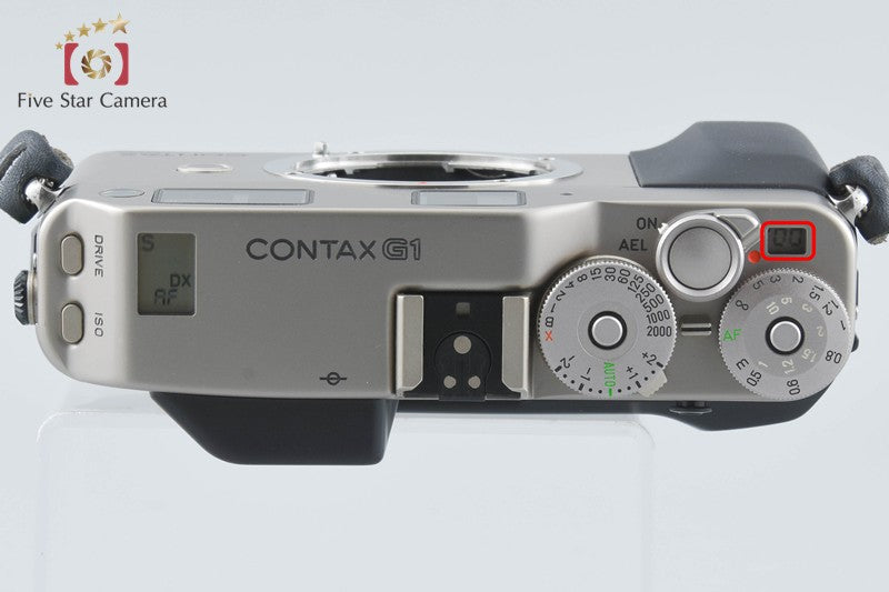 CONTAX G1 Green Label 35mm Rangefinder Film Camera w/ GD-1 Data Back