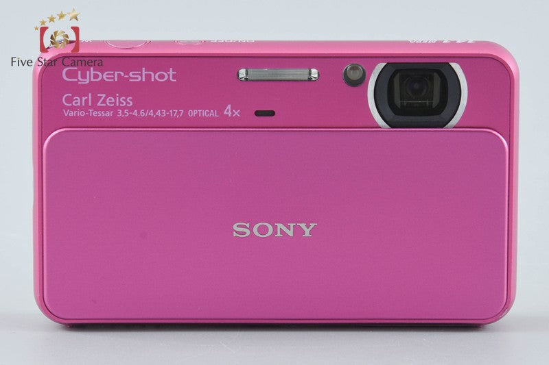 Sony Cyber-Shot DSC-T99 Pink 14.1 MP Digital Camera [Japanese Language Only]