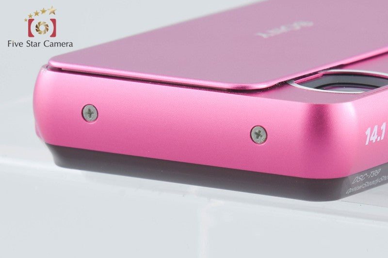 Sony Cyber-Shot DSC-T99 Pink 14.1 MP Digital Camera [Japanese Language Only]