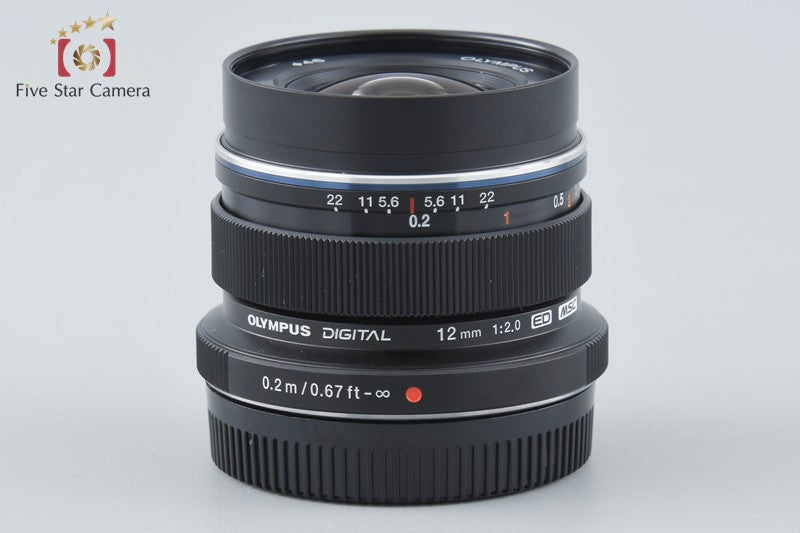 Olympus M.ZUIKO DIGITAL ED 12mm f/2.0 Black