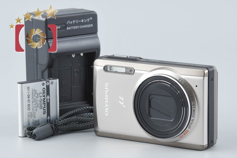 Olympus μ-9010 Champagne Gold 14.0 MP Digital Camera
