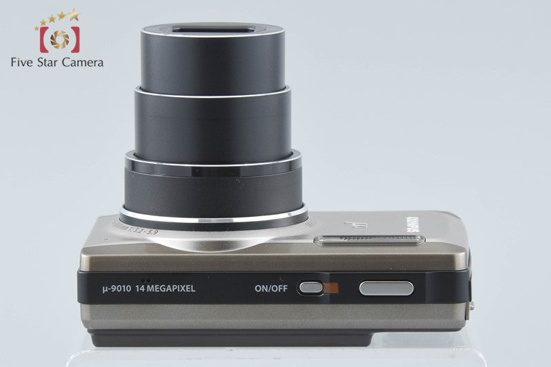 Olympus μ-9010 Champagne Gold 14.0 MP Digital Camera