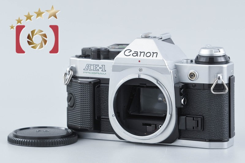 Canon AE-1 PROGRAM Silver 35mm SLR Film Camera Body