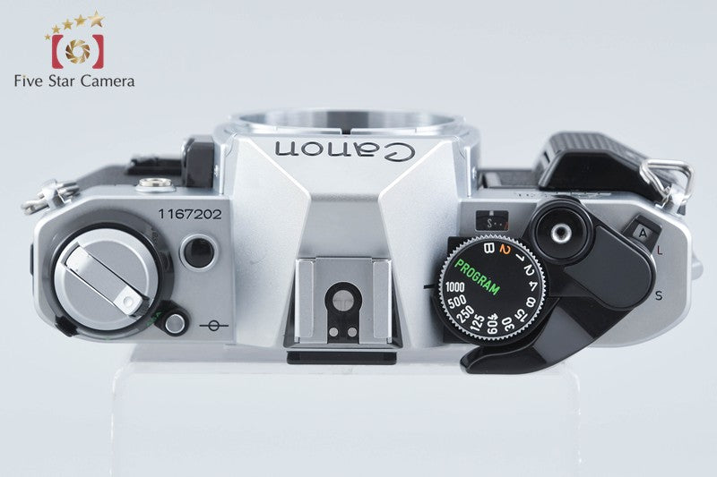 Canon AE-1 PROGRAM Silver 35mm SLR Film Camera Body