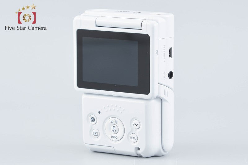 Canon PowerShot V10 White 20.9 MP Digital Camera w/ Box