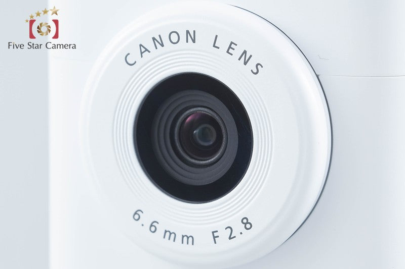Canon PowerShot V10 White 20.9 MP Digital Camera w/ Box