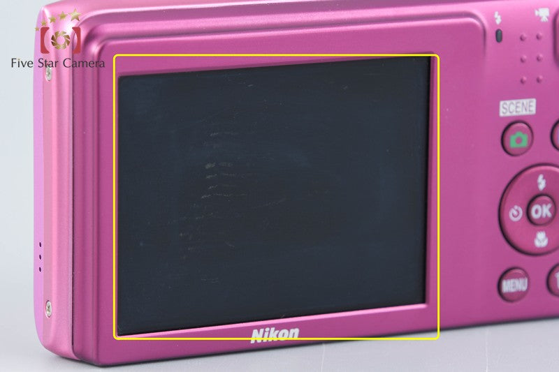 Nikon COOLPIX S3600 Azalea Pink 20.0 MP Digital Camera
