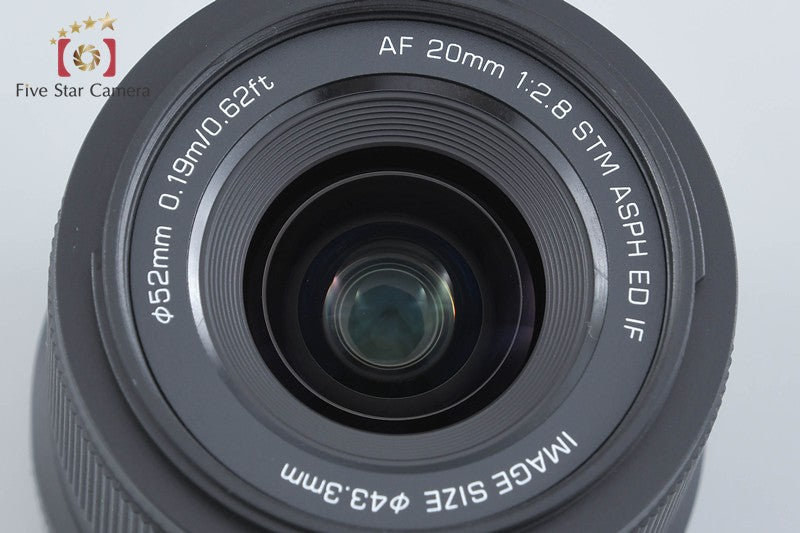 Viltrox AF 20mm f/2.8 STM ED IF for Nikon Z Mount w/ Box