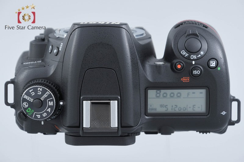 Nikon D7500 20.9 MP Digital SLR Camera Body