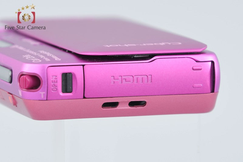 Sony Cyber-Shot DSC-TX10 Pink 16.2 MP Digital Camera [Japanese Language Only]