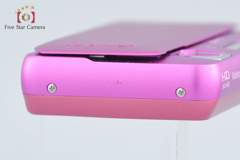 Sony Cyber-Shot DSC-TX10 Pink 16.2 MP Digital Camera [Japanese Language Only]