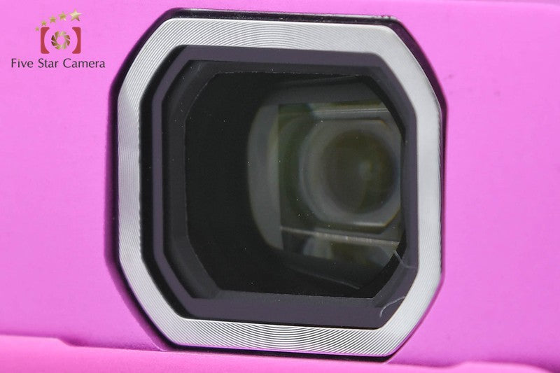 Sony Cyber-Shot DSC-TX10 Pink 16.2 MP Digital Camera [Japanese Language Only]